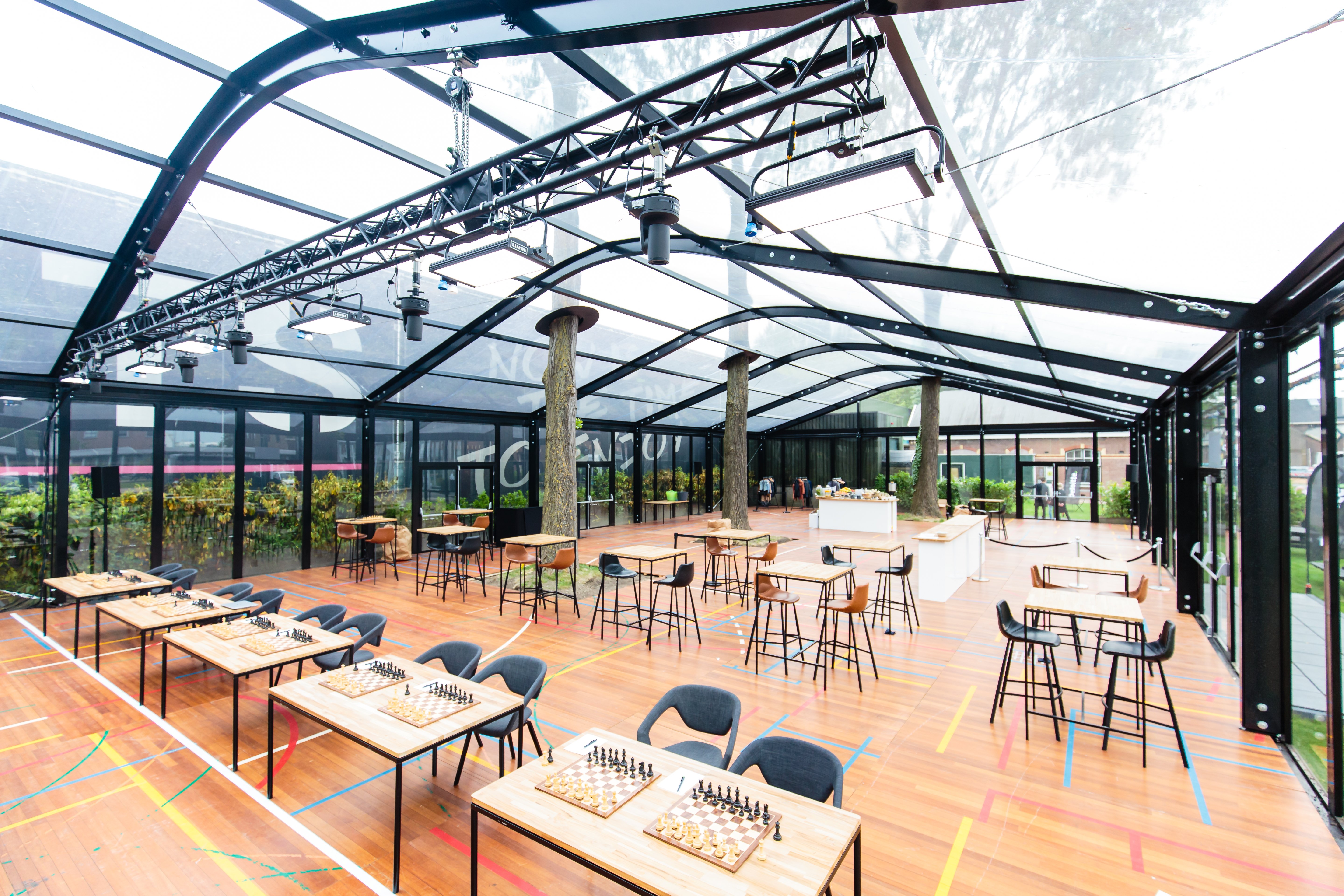 Glass Pavilion – plenair