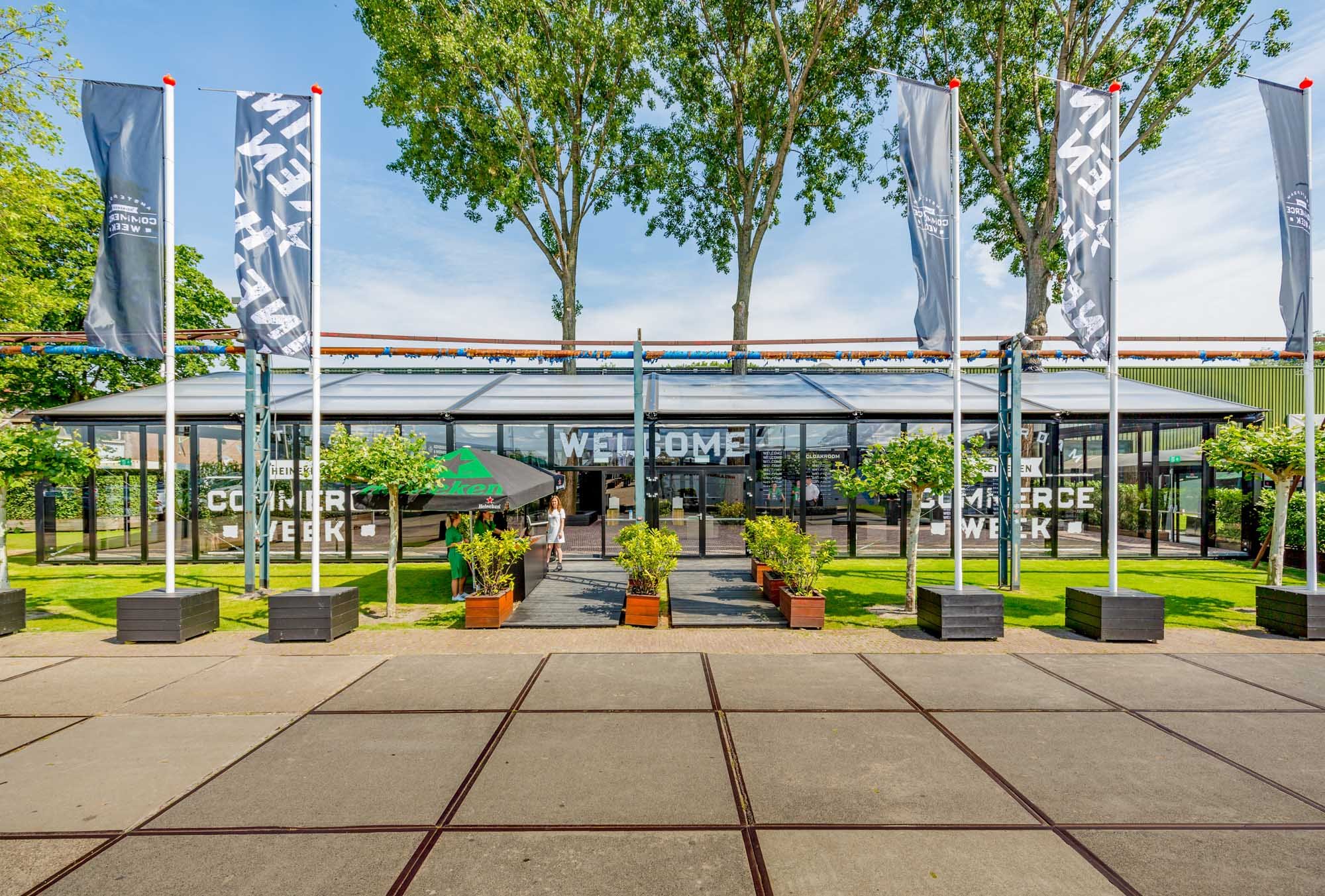 Glass pavilion Taets event location 