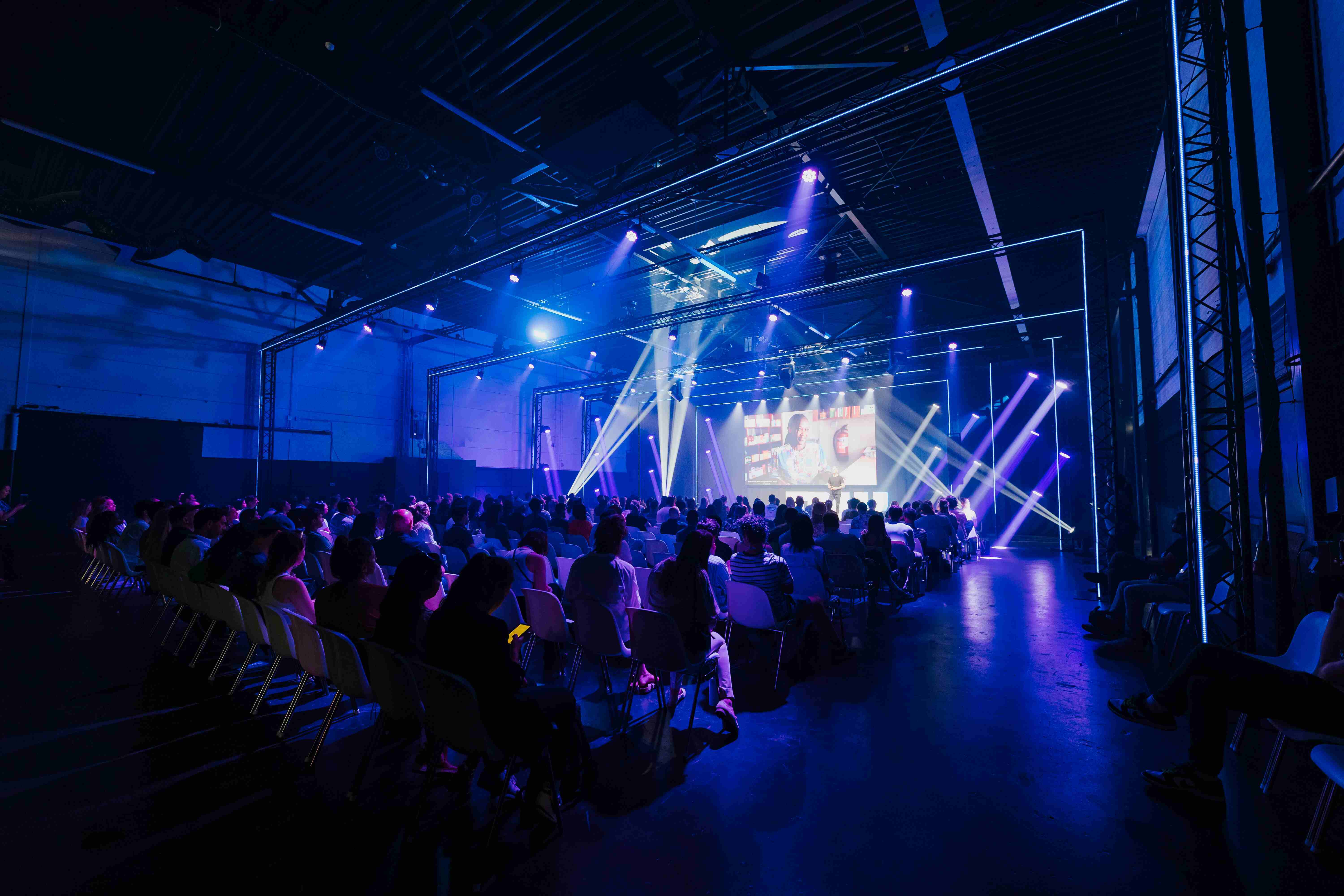 Hybrid and online event setup at Taets Art and Event Park near Amsterdam and Zaandam, with advanced technology and livestream capabilities.