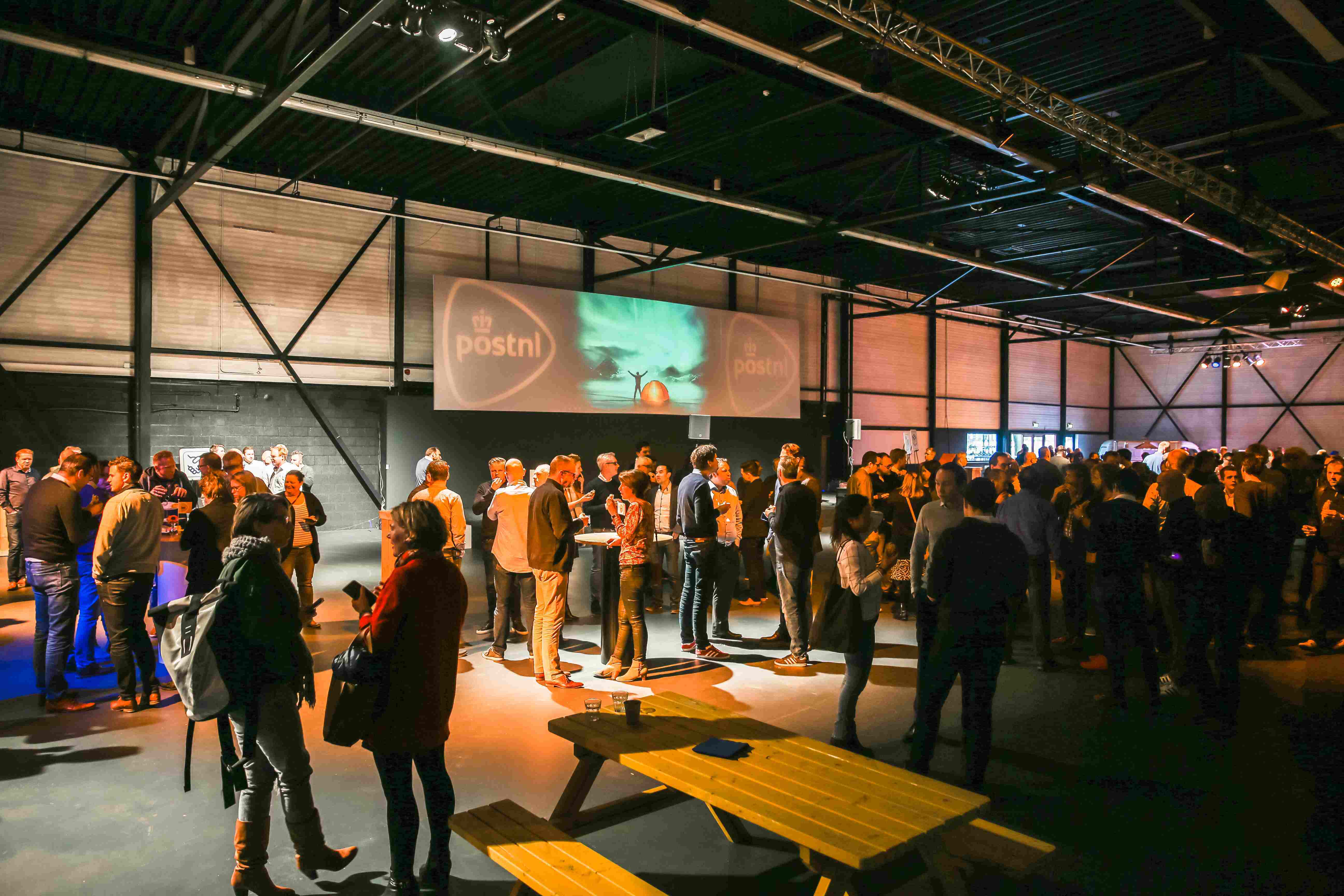 Taets events The White Box - reception setting 1