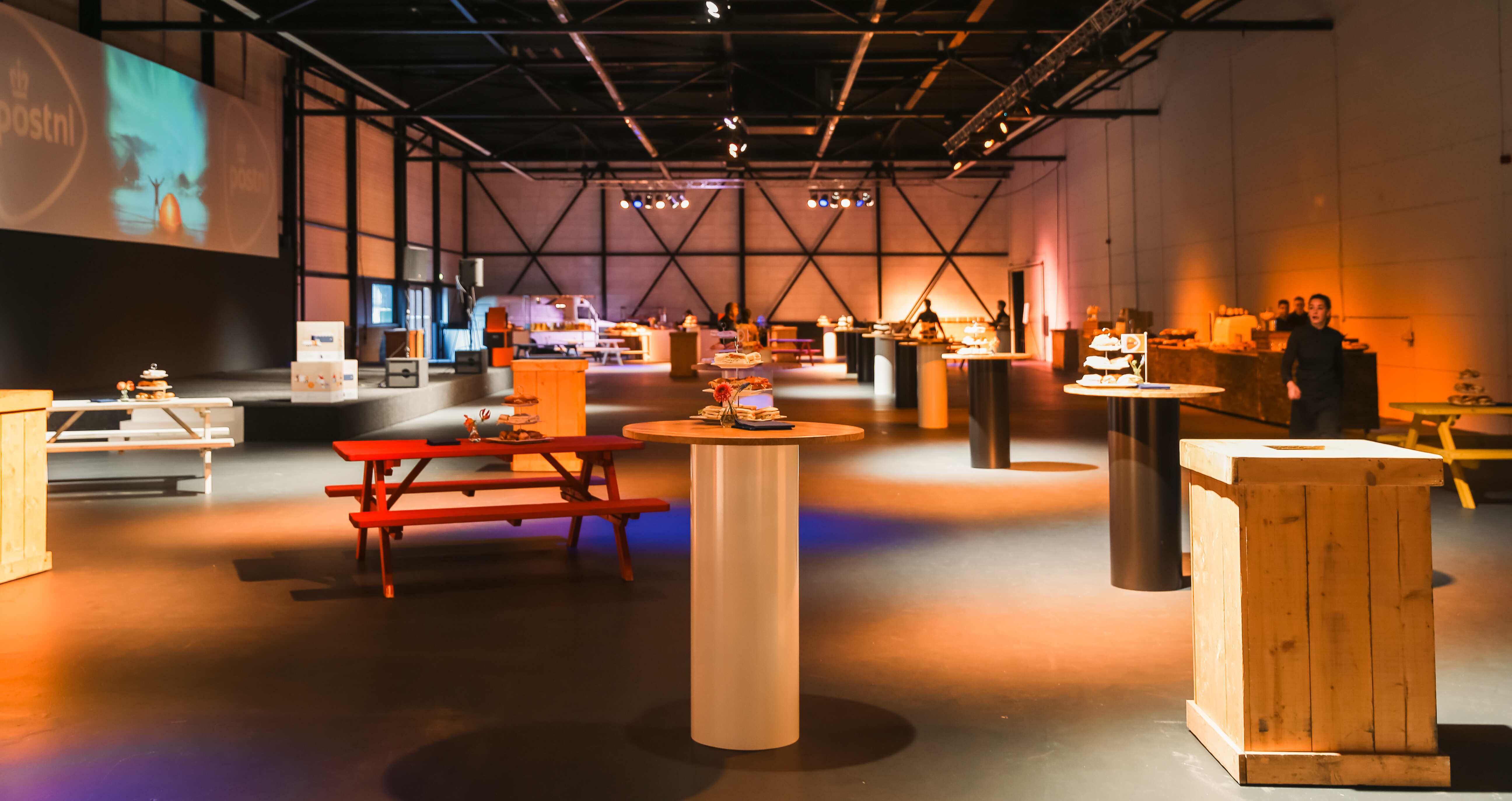 Taets events The White Box - reception setting 2