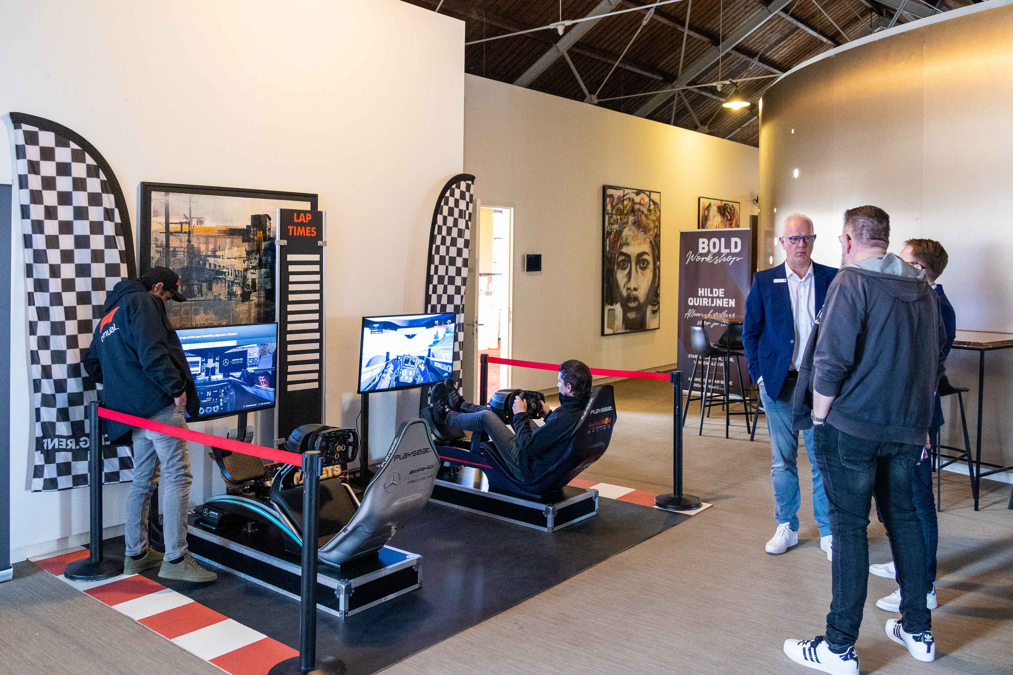 Workshop venue at Taets Art and Event Park near Amsterdam and Zaandam, featuring spacious rooms, breakout areas, and modern amenities.