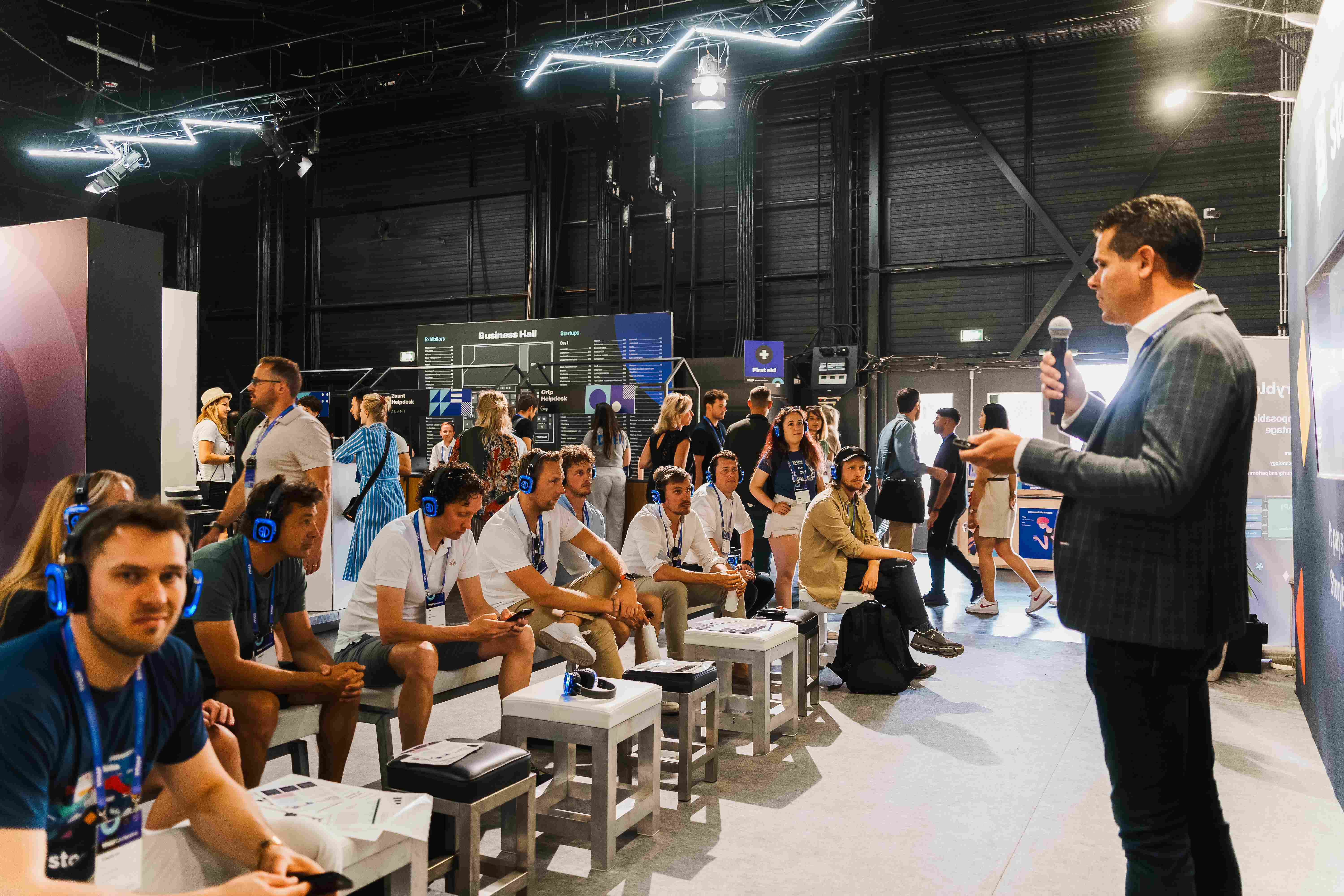 Workshop venue at Taets Art and Event Park near Amsterdam and Zaandam, featuring spacious rooms, breakout areas, and modern amenities.