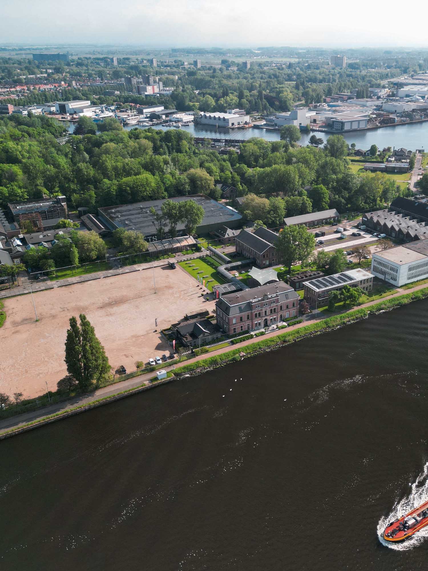 drone photo airial Taets event location