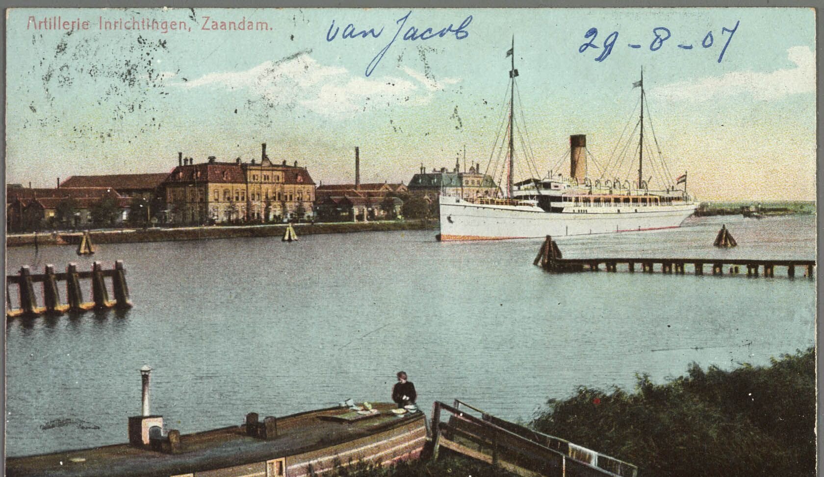 postcard Taets 1907-1