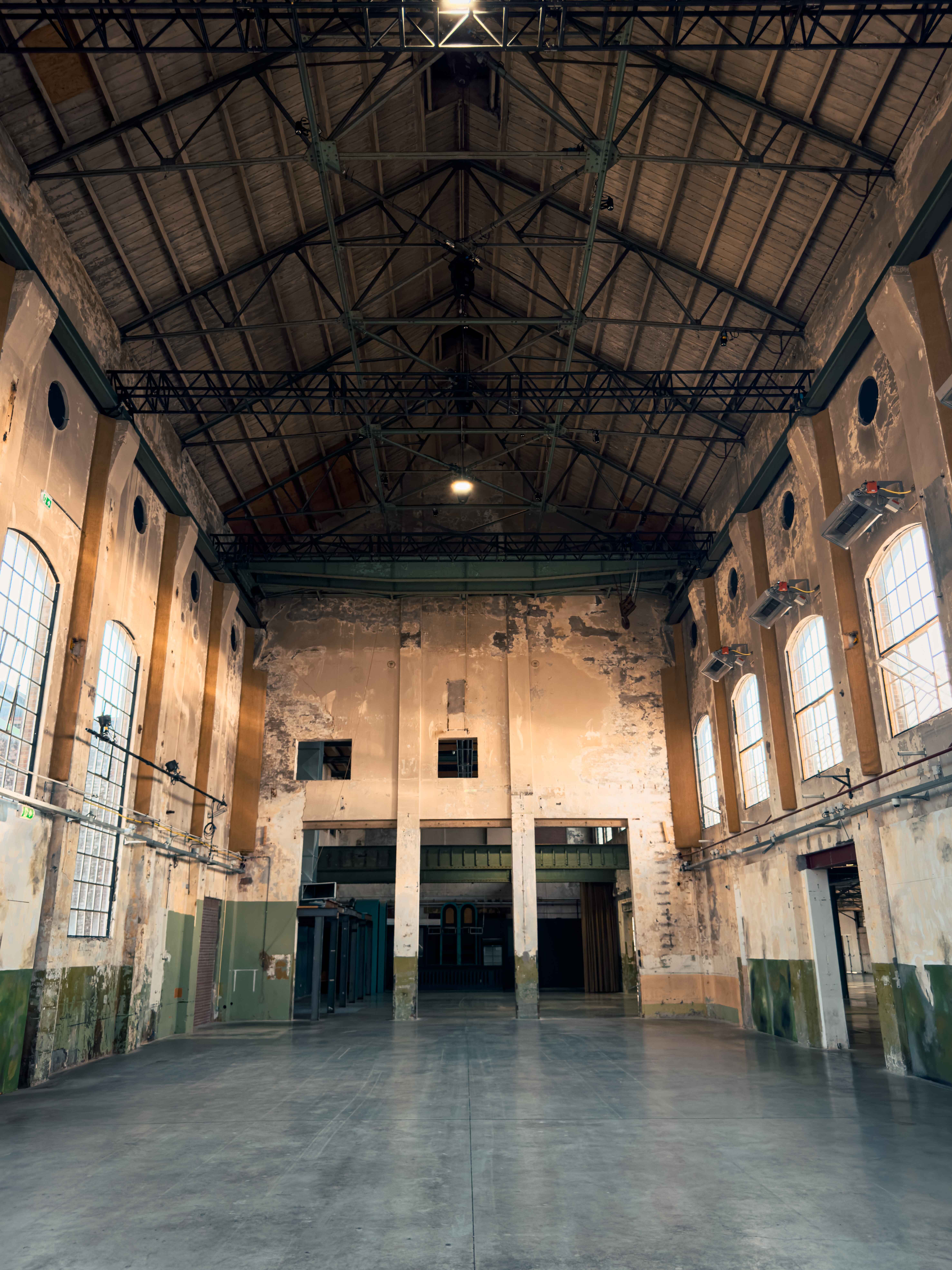 "Yada Yada event space at Taets Art and Event Park in Amsterdam and Zaandam, an industrial venue perfect for weddings, conferences, dinners, dance events, and more, set in a historic munitions factory."