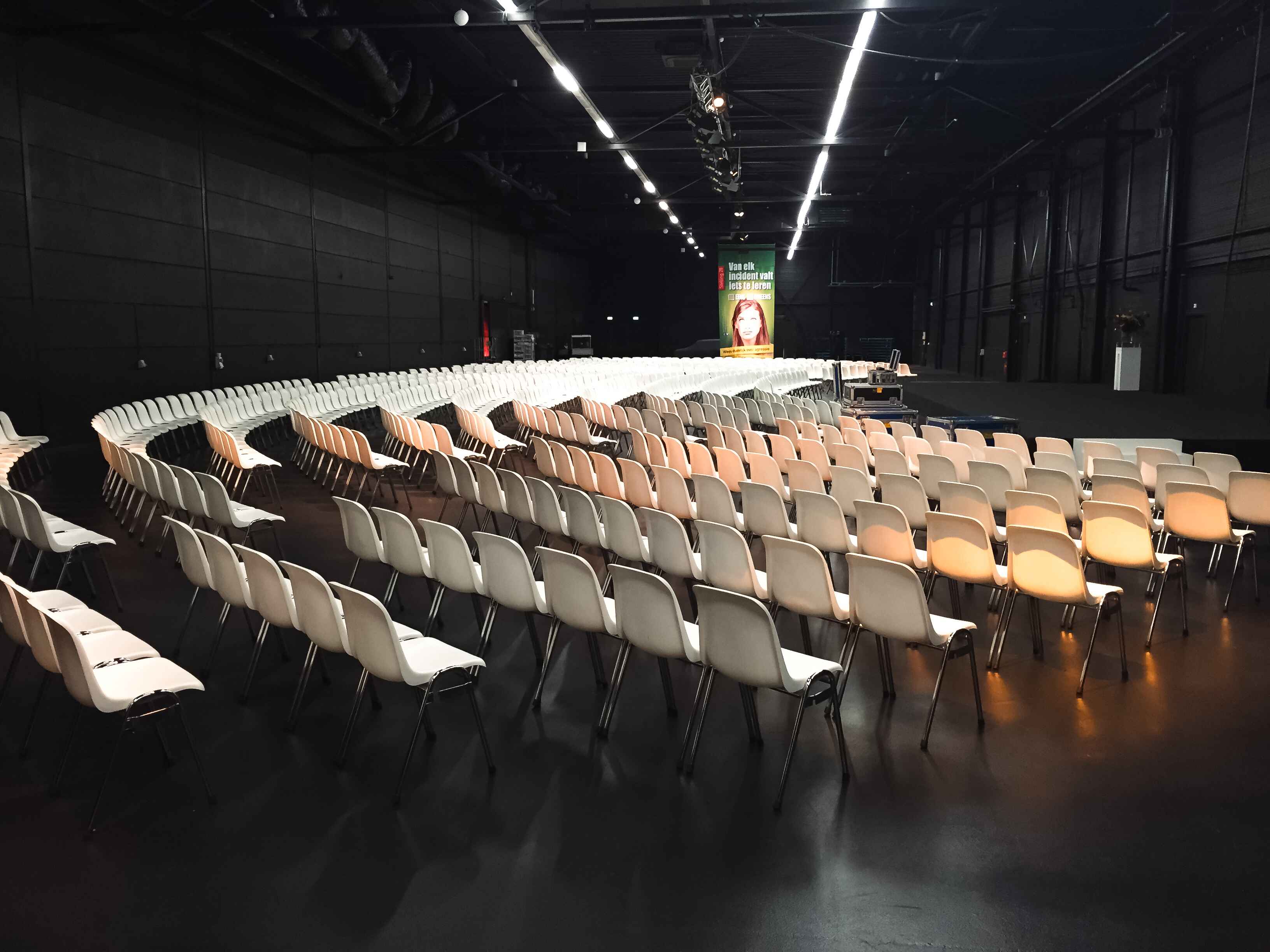 The White Box - plenary half circle setting